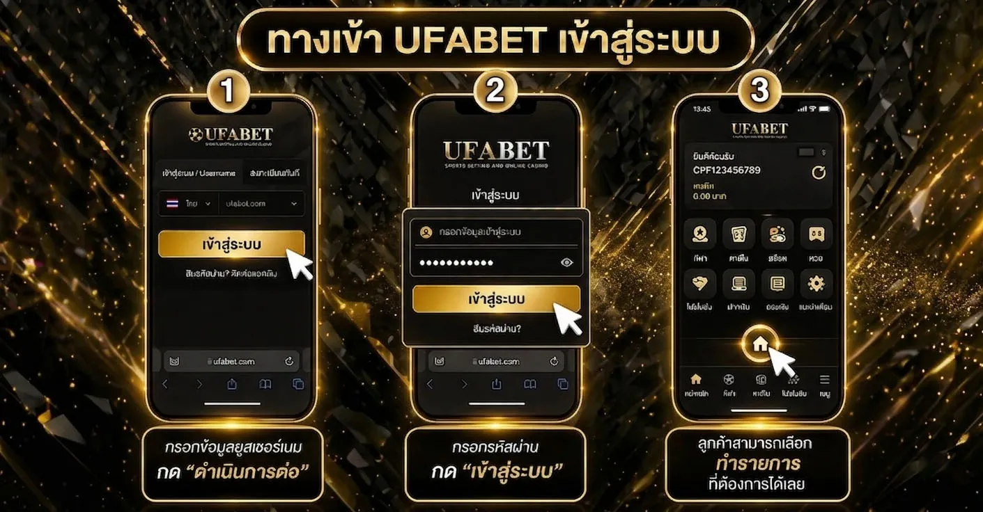 เข้าสู่ระบบ UFABET